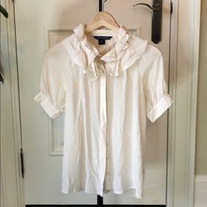 French connection silk blouse